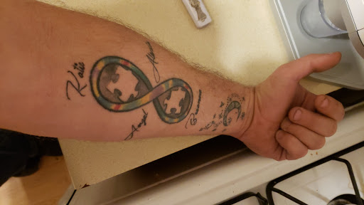 Explore fine line hand tattoo ideas, creative tattoo ideas in Sedalia, available at Skin Thieves Tattoo Studio
