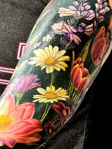 Explore christian tattoo ideas for females, creative tattoo ideas in Mandan, available at Dolls Studios Tattoo & Piercing