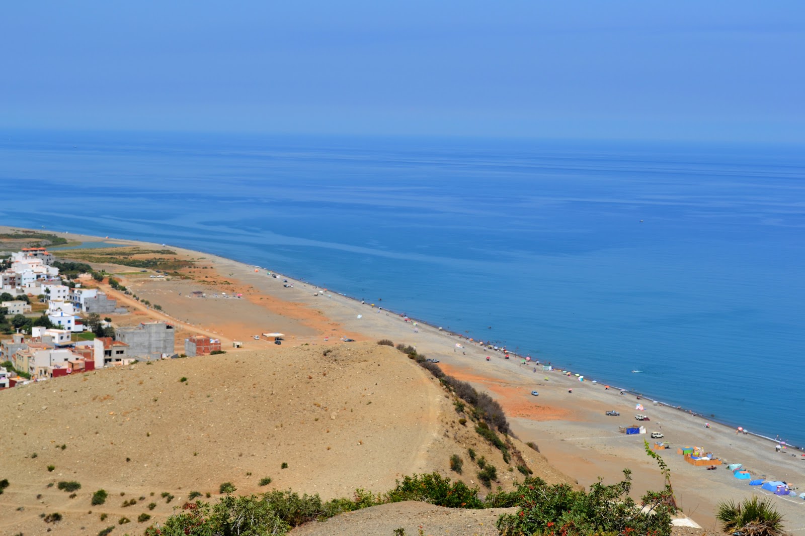 Fotografija Plage Sidi Yahya Aarab z dolga ravna obala