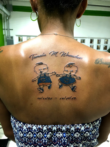 Explore spongebob and patrick tattoo ideas, creative tattoo ideas in Evansville, available at Ink Therapy 101