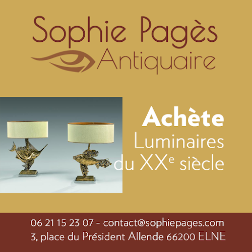 Magasin d'antiquités Sophie Pagès Antiquaire Elne