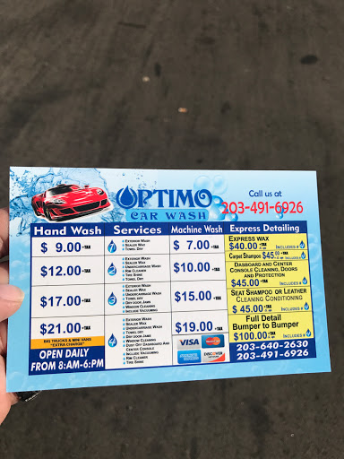 Car Wash «Optimo car wash», reviews and photos, 39 S Turnpike Rd, Wallingford, CT 06492, USA