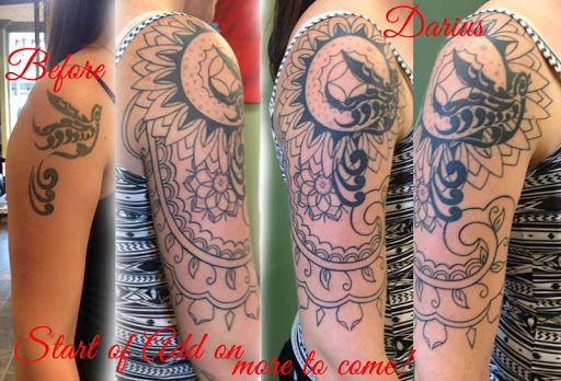Explore ortiz tattoo ideas, creative tattoo ideas in Mount Vernon, available at Good Vibes Body Art