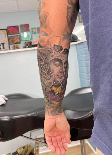 Explore quad tattoo ideas, creative tattoo ideas in Ocala, available at Beauty in a Canvas Tattoo and Art Gallery