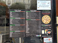 Menu du Fast Pizza à Grenoble