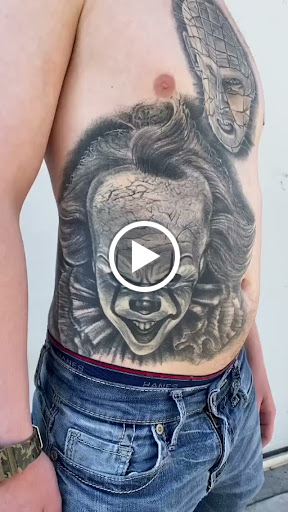 Explore name tattoo ideas on neck, creative tattoo ideas in Georgetown, available at Iron Rite Tattoo South