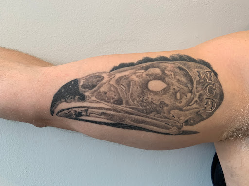 Explore inner arm cover up tattoo ideas, creative tattoo ideas in Berwyn, available at Berwyn Custom Tattoo Co.