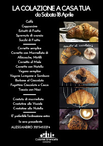 Bar Colonial Grancafè_Sandrino à Pontinia (le menu)