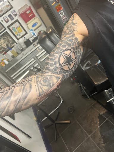 Explore tattoo ideas for chest piece, creative tattoo ideas in Milford, available at Controlled Abrasions