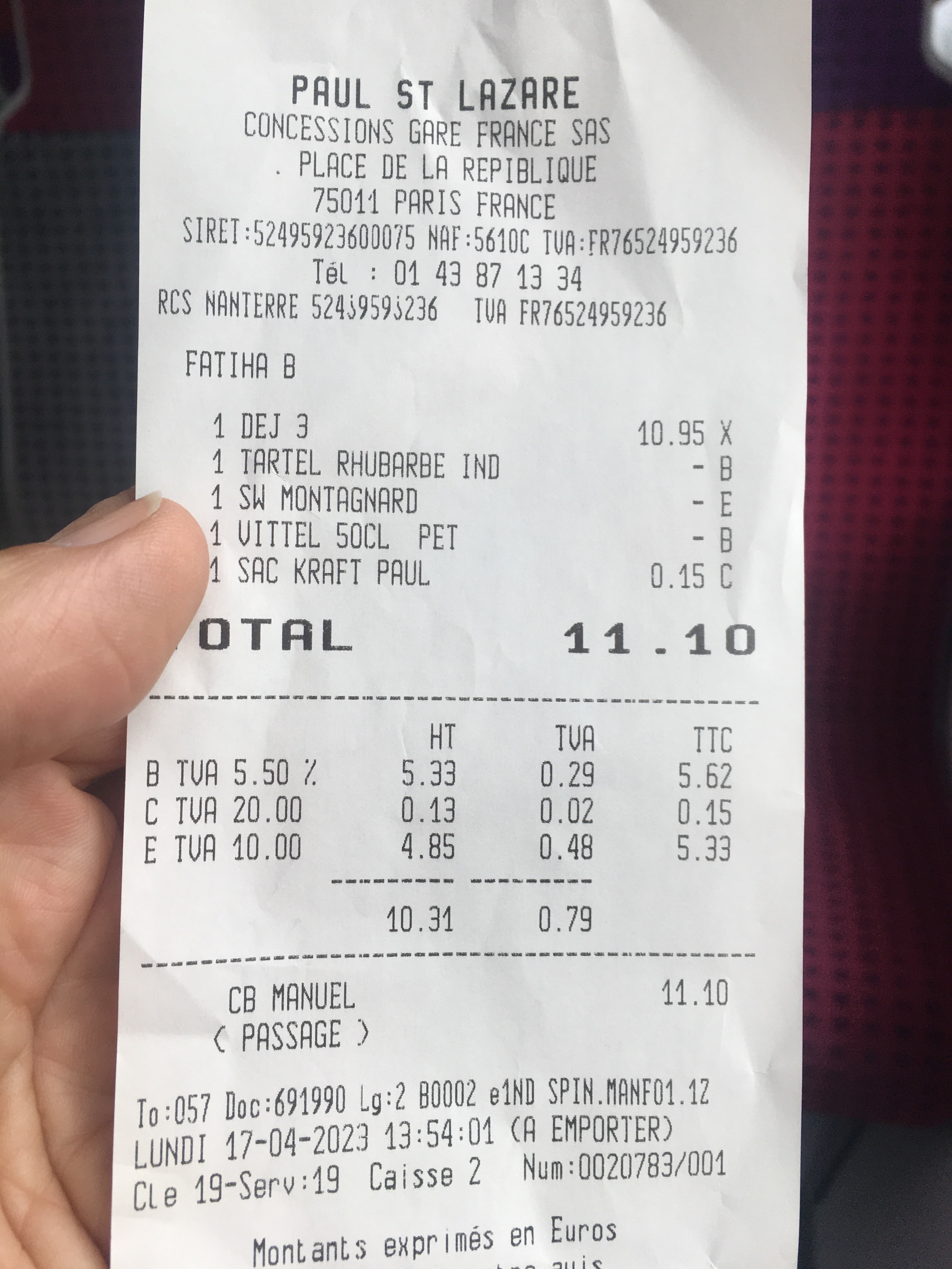 Photo n° 1 de l'avis de Olivier.a fait le 17/04/2023 à 12:08