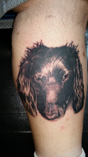 Explore aztec sleeve tattoo ideas, creative tattoo ideas in Holly, available at Loyalty Tattoo Company