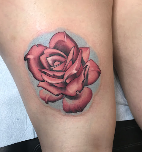 Explore initial finger tattoo ideas, creative tattoo ideas in Pittsburgh, available at Pittsburgh Tattoo Company