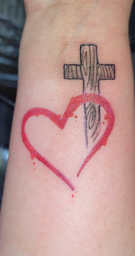 Explore hard times tattoo ideas, creative tattoo ideas in Angola, available at Hoodlum Ink