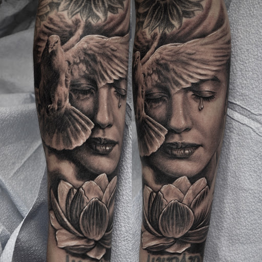 Find gay tattoo ideas for guys for your next unique tattoo in Sunnyvale at Da Wei Tattoo Inc