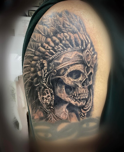 Explore mickey tattoo ideas, creative tattoo ideas in Vinton, available at Cherry Bomb Tattoo and piercing