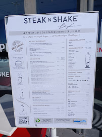 Menu / carte de Steak 'n Shake à Les Pennes-Mirabeau