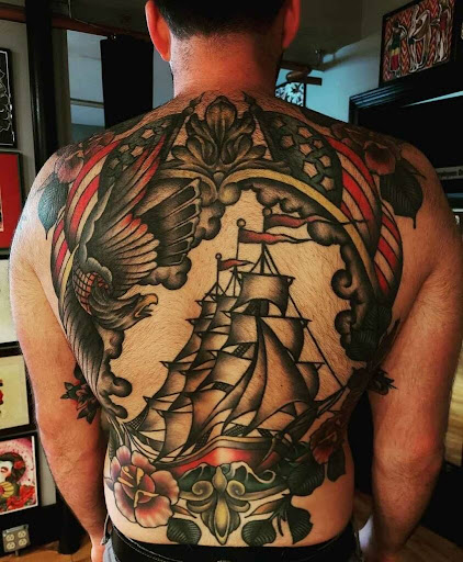 Explore dc comic tattoo ideas, creative tattoo ideas in Worcester, available at Ideal Americana Tattoo Company