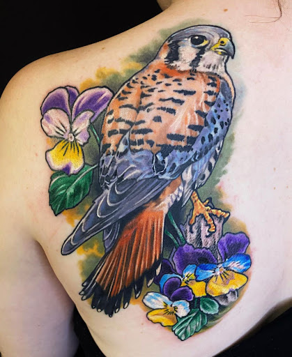 Explore women thigh tattoo ideas, creative tattoo ideas in Charlotte, available at Canvas Tattoo & Art Gallery