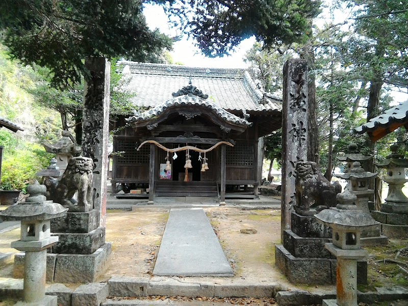 大雷神社（吉田町河内）