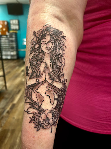 Explore grapevine tattoo ideas, creative tattoo ideas in Traverse City, available at Pinups & Needles