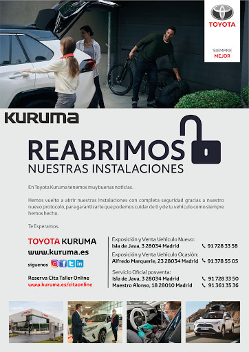 Concesionario Oficial Toyota Kuruma Madrid