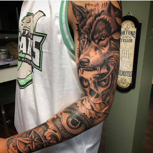 Explore tattoo ideas back, creative tattoo ideas in Goose Creek, available at Red Kirin Tattoo