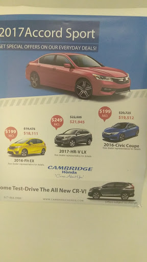 Car dealer Cambridge