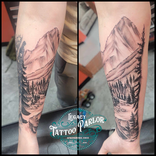 Explore cool neck tattoo ideas, creative tattoo ideas in Springboro, available at Legacy Tattoo Parlor