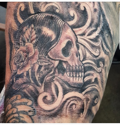 Explore tanning tattoo ideas, creative tattoo ideas in Garden Grove, available at Dr. Tattoo Studio