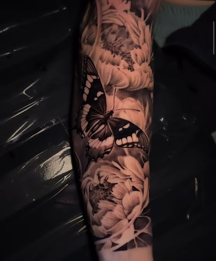 Explore tattoo placing ideas, creative tattoo ideas in Fort Wayne, available at Grade A Tattoos and Body Piercing