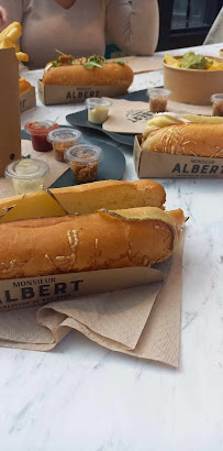 Hot-dog du Restaurant Monsieur Albert Bordeaux - n°9