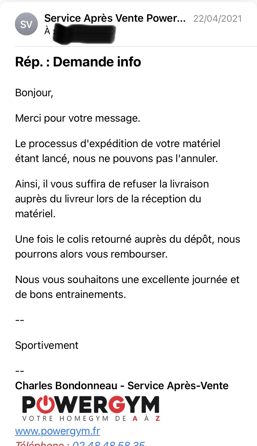 Photo n° 2 de l'avis de Eric.e fait le 05/05/2021 à 16:34