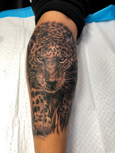 Explore side tattoo ideas for men, creative tattoo ideas in Astoria, available at Xolotl Tattoo Gallery