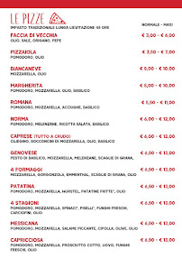 Pizzeria L'angoletto à Belpasso carte