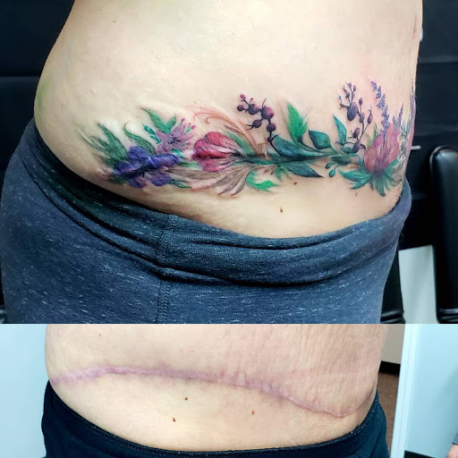 Explore laugh now cry later tattoo ideas, creative tattoo ideas in Billings, available at Sovereign Tattoo