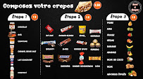 Carte du sweet and burgers à Dijon