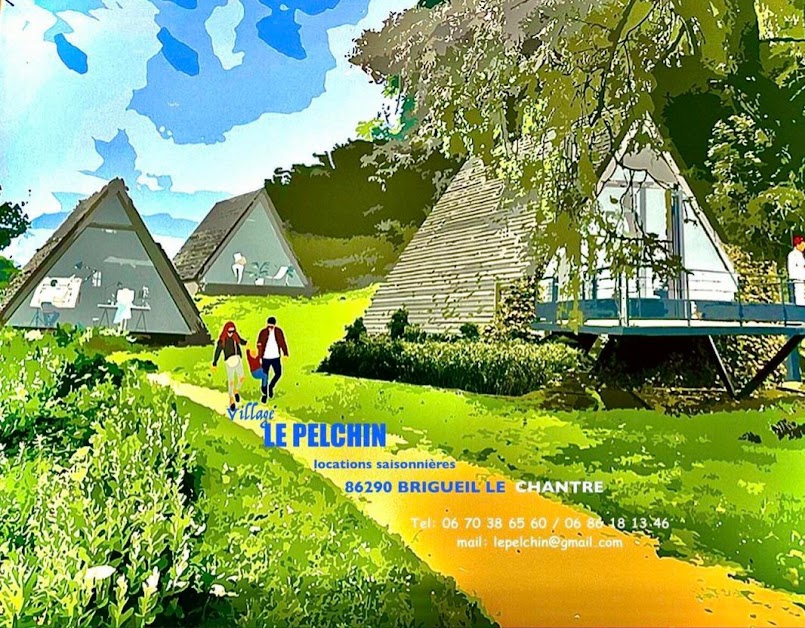 Le village du Pelchin à Brigueil-le-Chantre