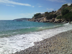 Foto van Kithiron beach met kleine baai