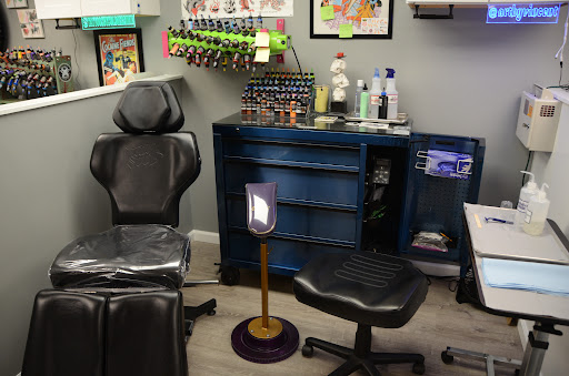 Explore 444 angel number tattoo ideas, creative tattoo ideas in Lafayette, available at Soldier Mikes Tattoos & Piercings