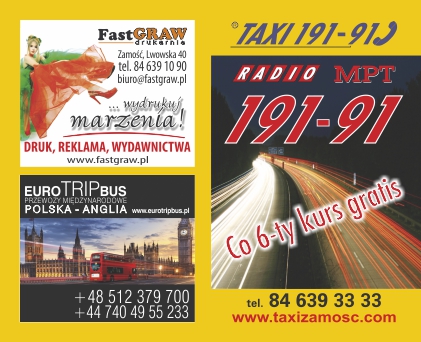 Comentarii opinii despre Radio Taxi Zamość