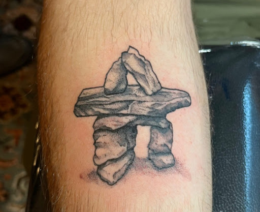 Explore hunting tattoo sleeve ideas, creative tattoo ideas in Belgrade, available at The Loyal Sparrow Tattoo and Piercing