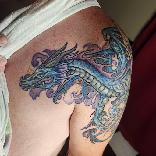 Explore flower sleeve tattoo ideas, creative tattoo ideas in Augusta, available at Mr. Tattoo