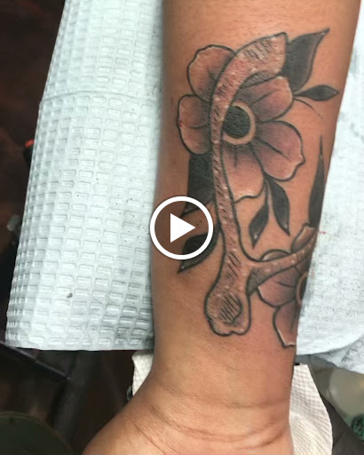 Explore scary movie tattoo ideas, creative tattoo ideas in Libertyville, available at Lucky Seven Tattoo