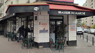 Brasserie du marché à Paris