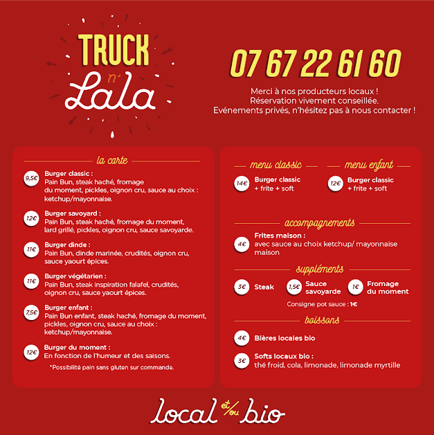 Truck'n Lala à Fillière