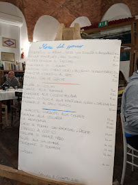 Lillero Trattoria à Terni carte