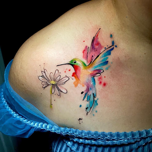 Explore rainbow bridge tattoo ideas, creative tattoo ideas in San Diego, available at High Class Tattoo SD