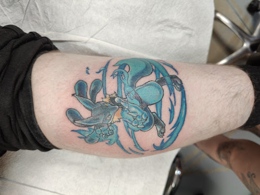 Explore hawaiian island tattoo ideas, creative tattoo ideas in Denver, available at CREATUREARCADE TATTOO AND ILLUSTRATION-LOCATED IN LAKEWOOD CO