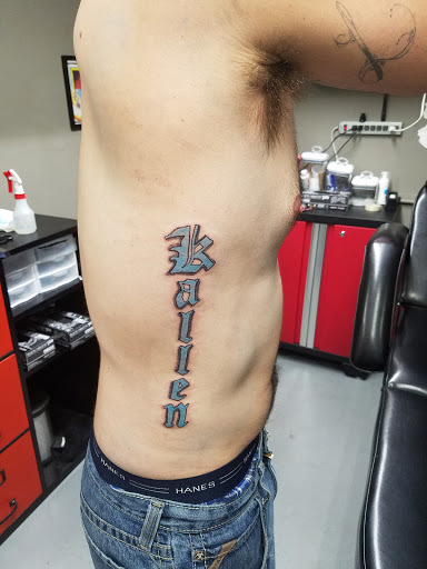 Explore tattoo ideas for a name, creative tattoo ideas in Athens, available at SkinGraffiti Tattoo & Piercing