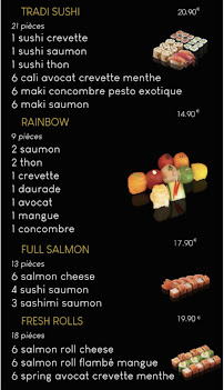 SUSHI COURONNE Aix en Provence à Aix-en-Provence carte